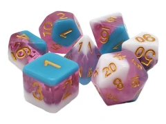 GRADIENTS - Ice Cream Float Polyhedral 7-Die Set (139A)