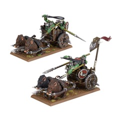 ORC & GOBLIN TRIBES - Orc Boar Chariots (09-07)