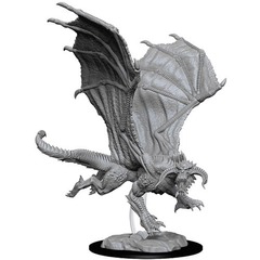 W08: Nolzur's Marvelous Miniatures - Young Black Dragon (73682)