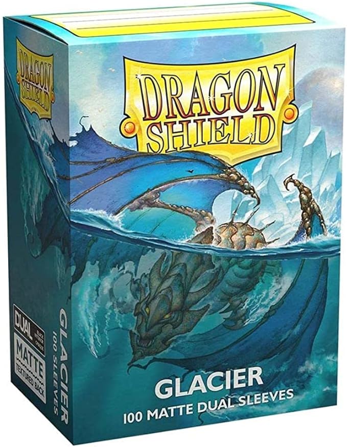 Standard Dual Matte Glacier 100ct Sleeves