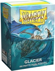 Standard Dual Matte Glacier 100ct Sleeves