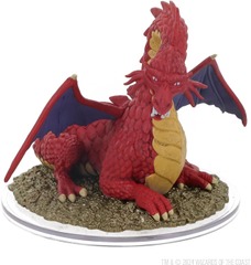 ICONS OF THE REALMS - 50th Anniversary Classic Red Dragon