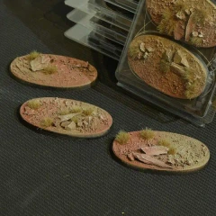 GAMERS GRASS - Base Badlands (75mm) Oval (x3)