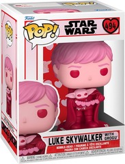 STAR WARS - Luke Skywalker w/Grogu Valetines Edition #494