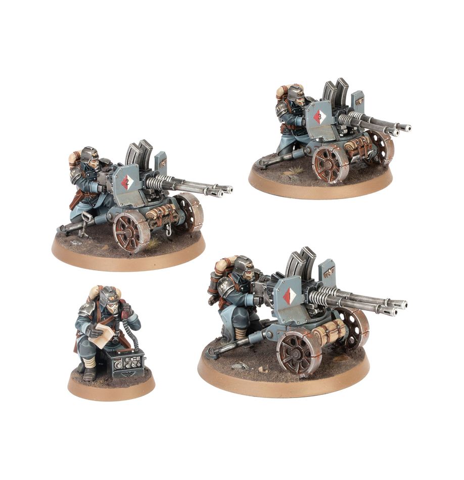 ASTRA MILITARUM - Krieg Heavy Weapons Squad (47-73)