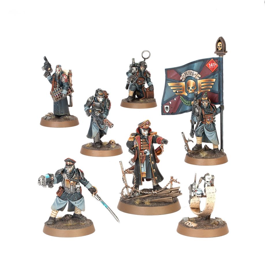 ASTRA MILITARUM - Krieg Command Squad (47-72)