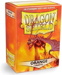 Standard Matte Orange 100ct Sleeves