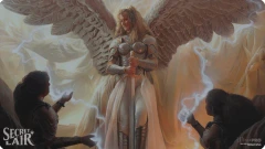 PLAYMAT - MTG Secret Lair Serra Angel