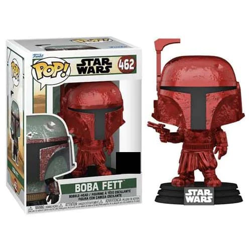 Star Wars - Boba Fett #462 Red Chrome