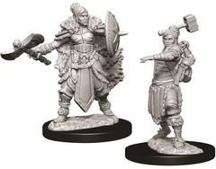 W09: Nolzur's Marvelous Miniatures - Half-Orc Barbarian Female (73703)