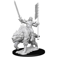 W07: Pathfinder Battles Deep Cuts - Orc on Dire Wolf (73547)