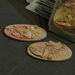 GAMERS GRASS - Bases Badlands (90mm) Oval (x2)