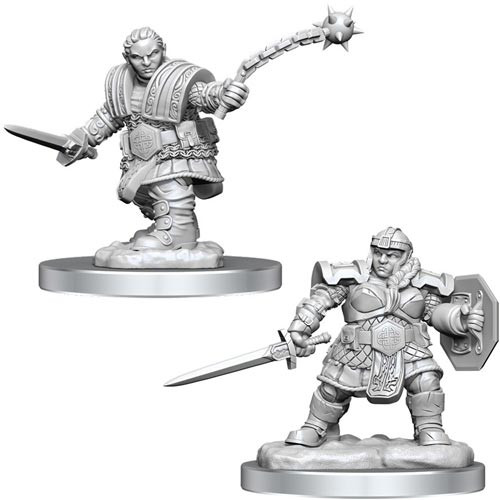 W16 Nolzurs Marvelous Miniatures - Dwarf Fighter (90406)