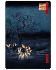 Hiroshige - New Years Eve Foxfire (160919)