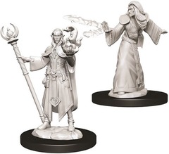 W09: Nolzur's Marvelous Miniatures - Elf Wizard Male (73709)
