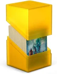 Boulder Solid Amber (100+) Deck Box