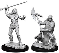 W07: Nolzur's Marvelous Miniatures - Half-Orc Fighter Female (73542)