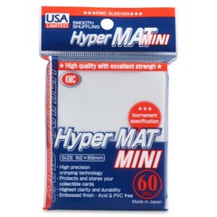 Japanese Hyper MAT Mini White 60ct Sleeves