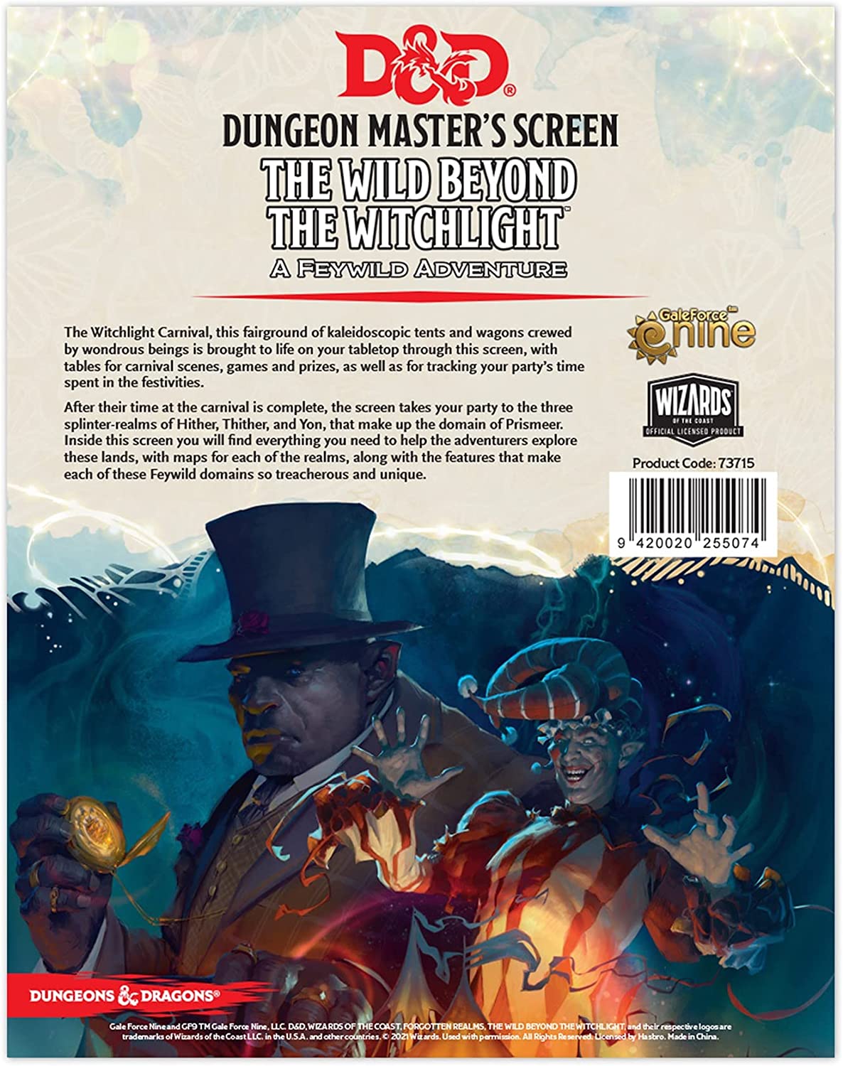 DM SCREEN - The Wild Beyond The Witchlight