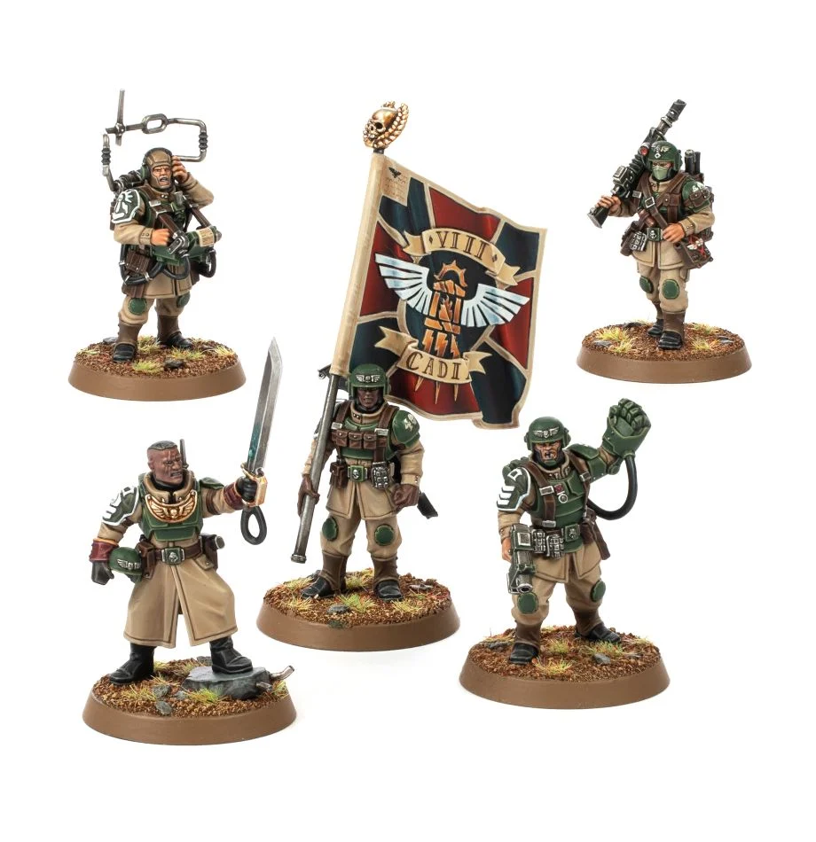 ASTRA MILITARUM - Cadian Command Squad (47-09)