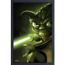 GEL-COAT - StarWars Yoda (Brushed 11inX17in) Picture