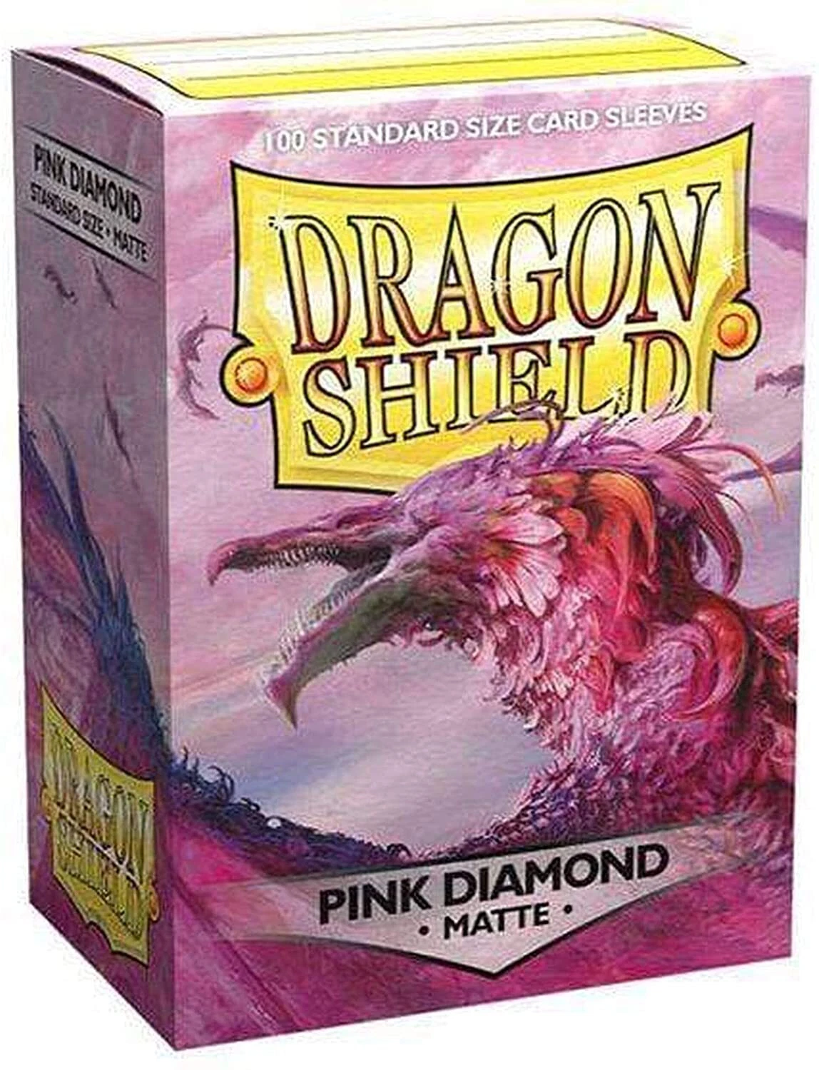 Standard Matte Pink Diamond 100ct Sleeves
