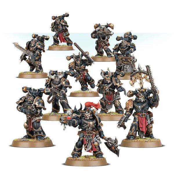 CHAOS SPACE MARINES - Legionaries (STK) (43-06)
