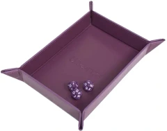 Vivid Midnight Plum Foldable Magnetic Dice Tray
