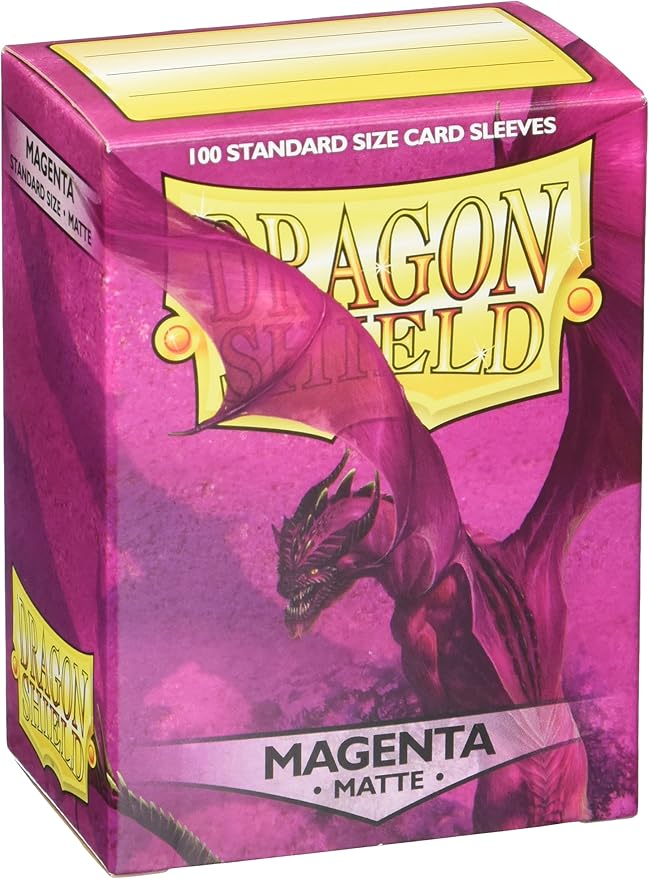 Standard Matte Magenta 100ct Sleeves