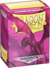 Standard Matte Magenta 100ct Sleeves
