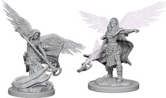 W04: Nolzur's Marvelous Miniatures - Aasimar Wizard Female (73197)