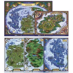 GALE FORCE 9 - Game Mat The Wild Beyond The Witchlight Map Set