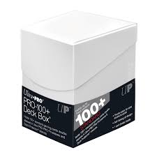 Plastic Eclipse White (100+) Deck Box