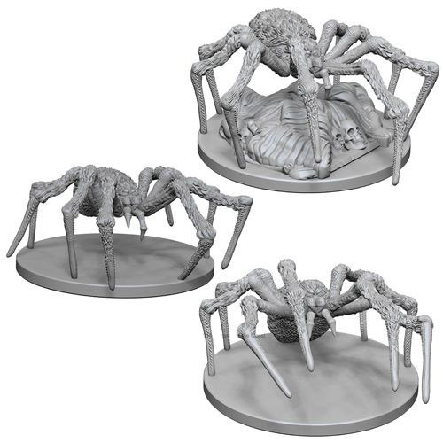 W01: Nolzurs Marvelous Miniatures - Spiders (72558)