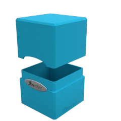 DECK BOX - Satin Cube Sky Blue (100+)