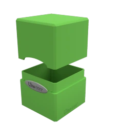 DECK BOX - Satin Cube Lime Green (100+)