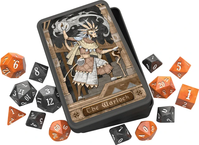 RPG Class Dice Set: The Warlock