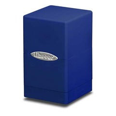 Satin Tower Deck Box: Blue