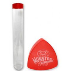 Monster Clear Playmat Tubes Red Cap