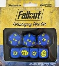 Fallout Roleplaying dice