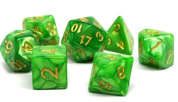 Celtic Swirl - 7 Piece Dice Collection