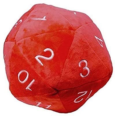 D20 Novelty Plush - Red