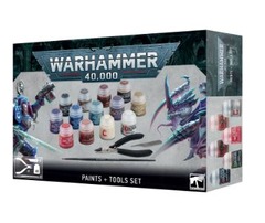 Warhammer 40,000: Paints + Tools Set 2