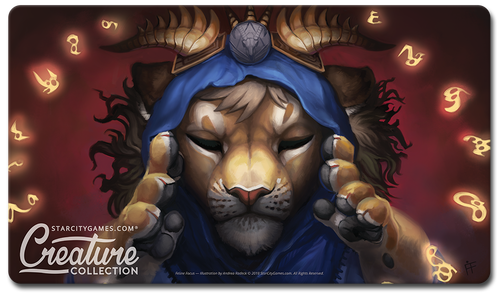 StarCityGames.com Playmat - Creature Collection - Feline Focus