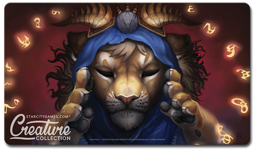 StarCityGames.com Playmat - Creature Collection - Feline Focus