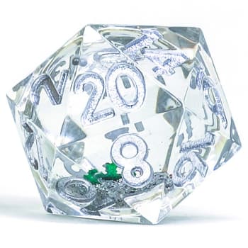 Sirius Dice Snow Globe D20