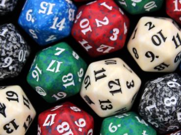 Spindown Dice Set of 5