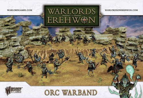 Warlords of Erehwon Orc Warband