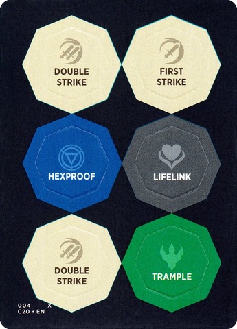 Punch Card Token (003 // 004) - Thick Stock