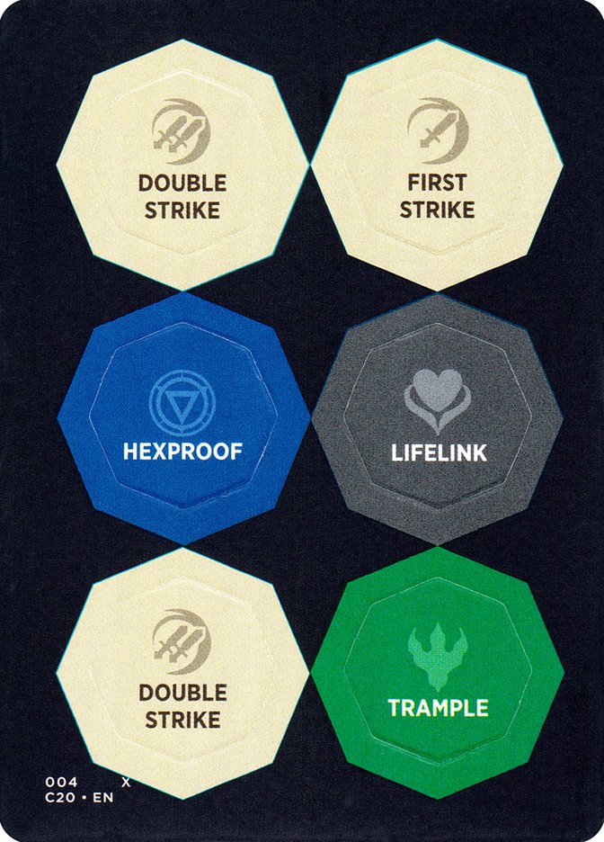 Punch Card Token (003 // 004) - Thick Stock